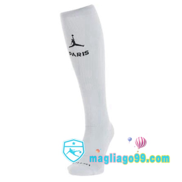 Magliago - Passione Maglie Thai Affidabili Basso Costo Online Shop | Calzettoni Da Calcio Paris PSG Seconda Bianco 2022/2023