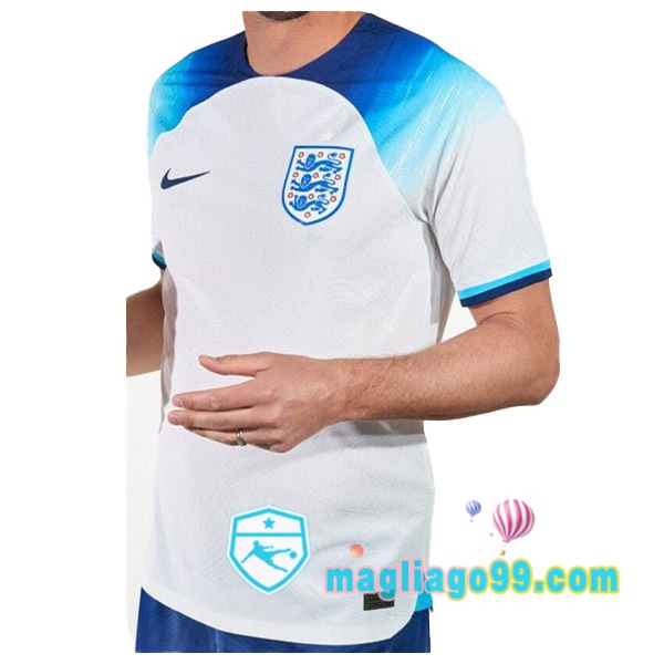 Magliago - Passione Maglie Thai Affidabili Basso Costo Online Shop | Nazionale Maglia Calcio Inghilterra Prima Bianco Coppa del Mondo 2022