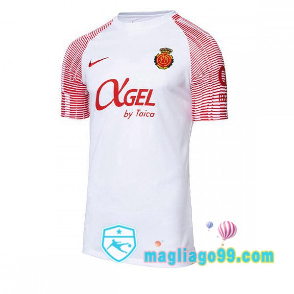 Magliago - Passione Maglie Thai Affidabili Basso Costo Online Shop | Maglia RCD Mallorca Terza Bianco Rosso 2022/2023