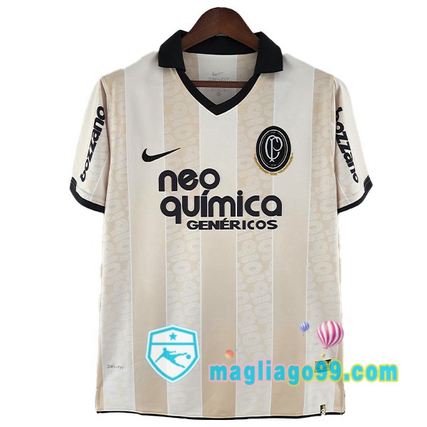 Magliago - Passione Maglie Thai Affidabili Basso Costo Online Shop | Maglia Storica Corinthians Retro Edizione del 100°anniversario Marrone 2010