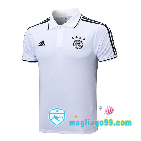 Magliago - Passione Maglie Thai Affidabili Basso Costo Online Shop | Germania Polo Maglia Uomo Bianco 2023/2024