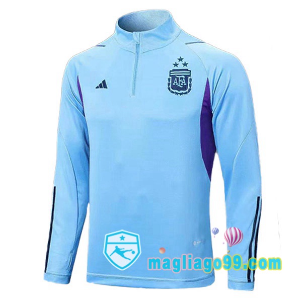 Magliago - Passione Maglie Thai Affidabili Basso Costo Online Shop | Felpe Allenamento Argentina Blu 2023/2024