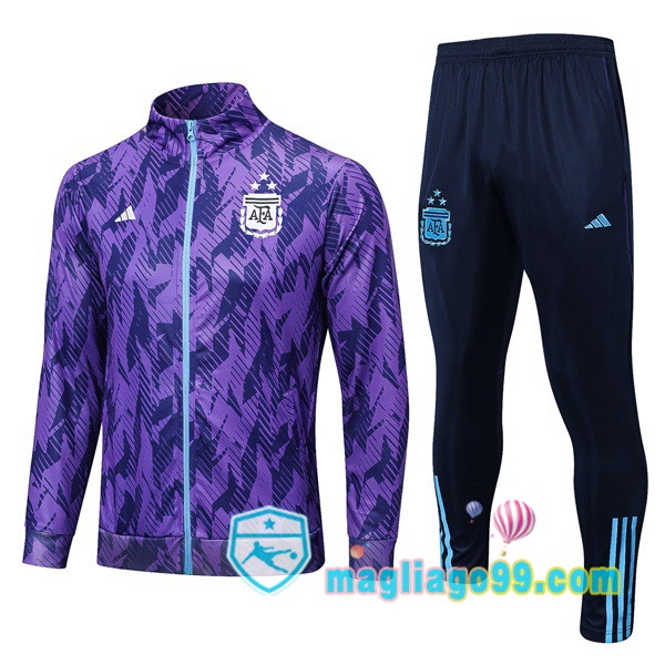 Magliago - Passione Maglie Thai Affidabili Basso Costo Online Shop | Giacca Da Allenamento Argentina Porpora 2023/2024