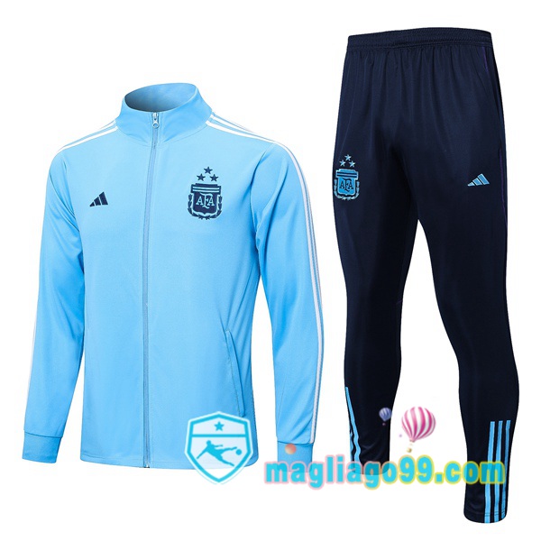 Magliago - Passione Maglie Thai Affidabili Basso Costo Online Shop | Giacca Da Allenamento Argentina Blu 2023/2024