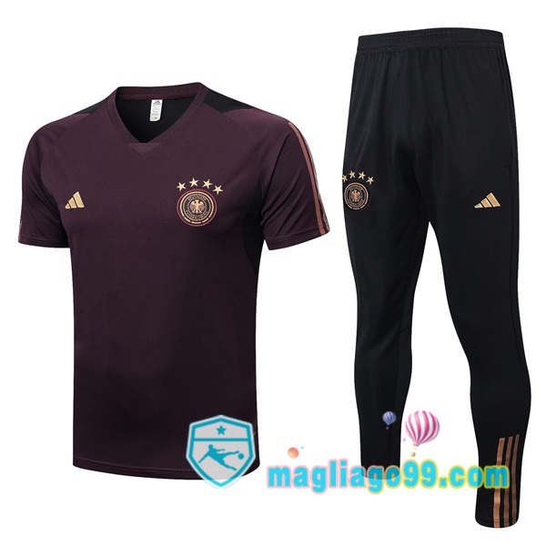 Magliago - Passione Maglie Thai Affidabili Basso Costo Online Shop | Tuta Maglie Allenamento Germania + Pantaloni Rosso 2023/2024
