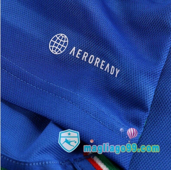 Nazionale Maglia Calcio Italia Prima Blu 2023/2024