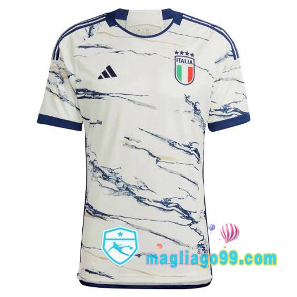 Magliago - Passione Maglie Thai Affidabili Basso Costo Online Shop | Nazionale Maglia Calcio Italia Seconda Bianco 2023/2024
