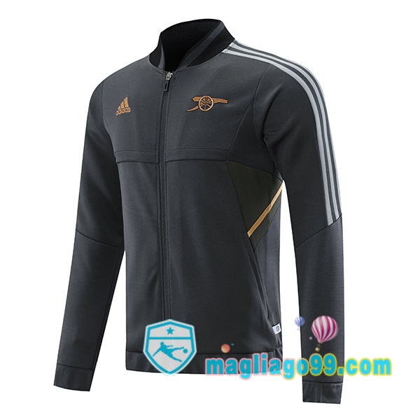 Magliago - Passione Maglie Thai Affidabili Basso Costo Online Shop | Giacca Da Allenamento Arsenal Grigio 2023/2024
