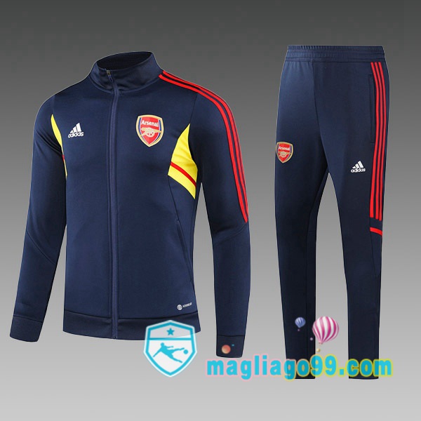 Magliago - Passione Maglie Thai Affidabili Basso Costo Online Shop | Giacca Da Allenamento Arsenal Bambino Nero 2023/2024