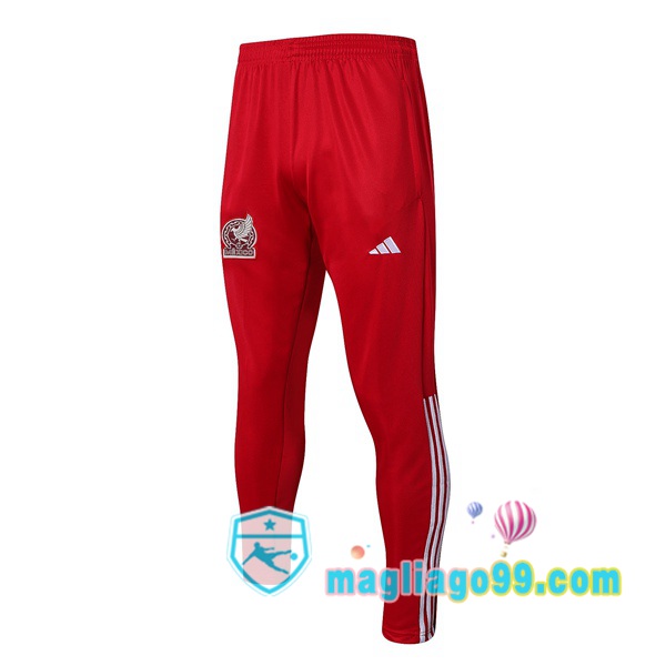 Magliago - Passione Maglie Thai Affidabili Basso Costo Online Shop | Pantaloni Da Allenamento Messico Rosso 2023/2024