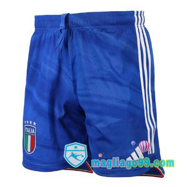 Magliago - Passione Maglie Thai Affidabili Basso Costo Online Shop | Pantalonici Da Calcio Italia Prima Blu 2023/2024