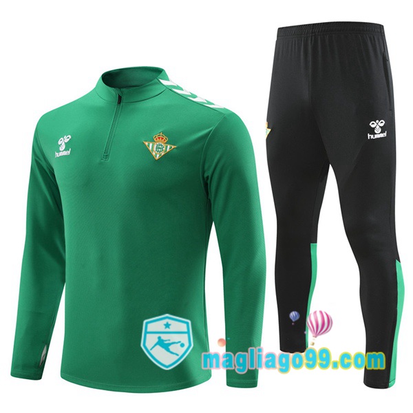 Magliago - Passione Maglie Thai Affidabili Basso Costo Online Shop | Tuta da Allenamento Real Betis Verde 2023/2024