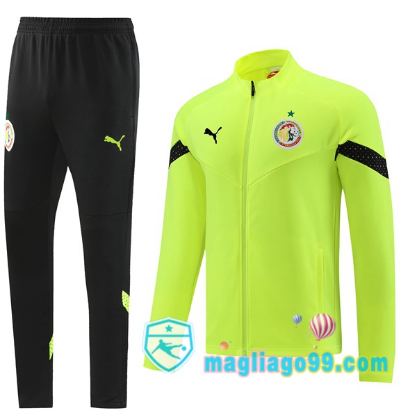 Magliago - Passione Maglie Thai Affidabili Basso Costo Online Shop | Giacca Da Allenamento Senegal Verde 2023/2024
