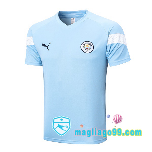 Magliago - Passione Maglie Thai Affidabili Basso Costo Online Shop | Tuta Maglie Allenamento Manchester City Blu 2023/2024