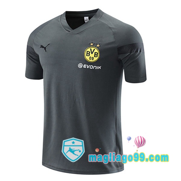 Magliago - Passione Maglie Thai Affidabili Basso Costo Online Shop | Tuta Maglie Allenamento Dortmund BVB Grigio 2023/2024