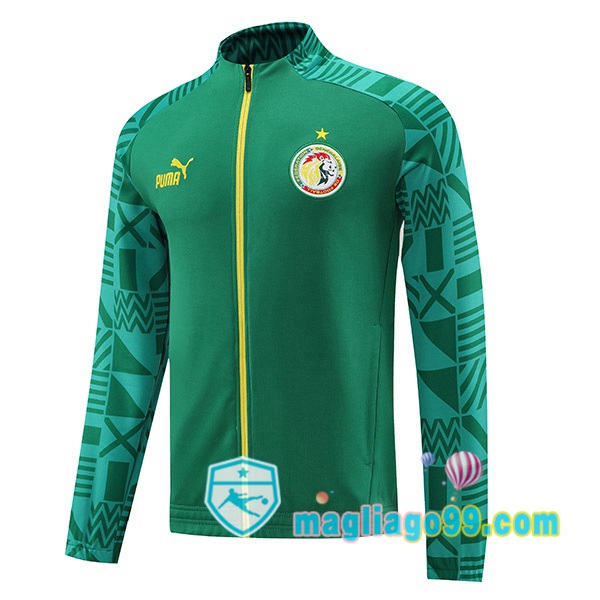 Magliago - Passione Maglie Thai Affidabili Basso Costo Online Shop | Giacca Da Allenamento Senegal Verde 2023/2024