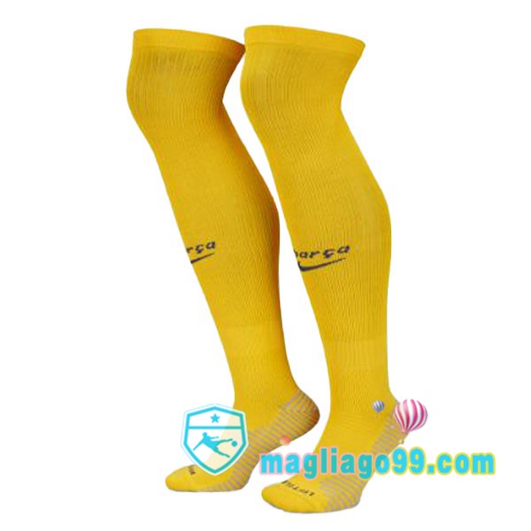 Magliago - Passione Maglie Thai Affidabili Basso Costo Online Shop | Calzettoni Da Calcio FC Barcellona Quattro Giallo 2022/2023
