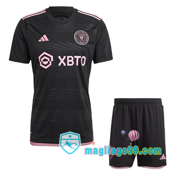 Magliago - Passione Maglie Thai Affidabili Basso Costo Online Shop | Maglia Inter Miami CF Bambino Seconda Nero 2023/2024
