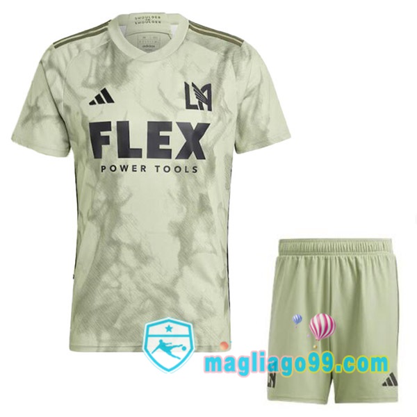 Magliago - Passione Maglie Thai Affidabili Basso Costo Online Shop | Maglia Los Angeles FC Bambino Seconda Verde 2023/2024