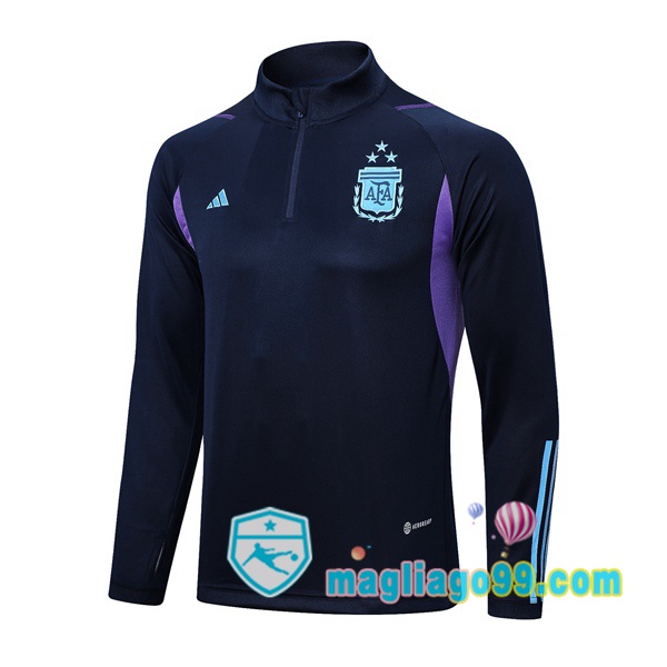 Magliago - Passione Maglie Thai Affidabili Basso Costo Online Shop | Felpe Allenamento Argentina Blu Royal 2023/2024