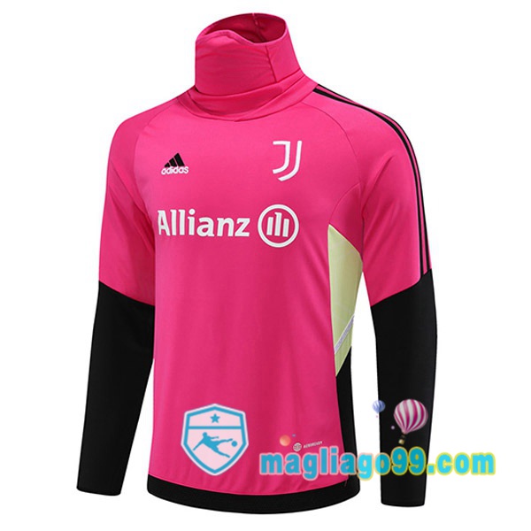 Magliago - Passione Maglie Thai Affidabili Basso Costo Online Shop | Felpe Allenamento Juventus Collo Alto Rosso 2023/2024