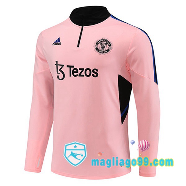 Magliago - Passione Maglie Thai Affidabili Basso Costo Online Shop | Felpe Allenamento Manchester United Rosa 2023/2024