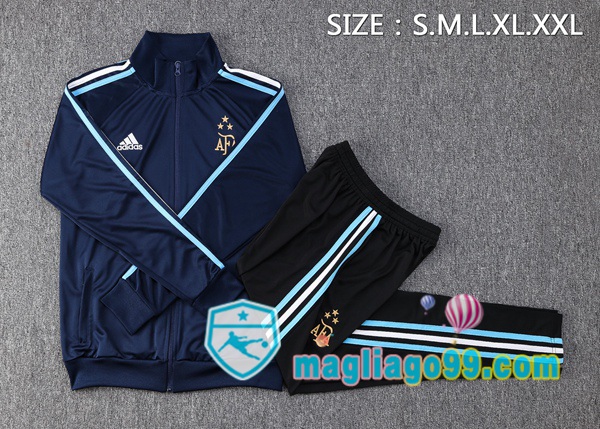 Giacca Da Allenamento Argentina Blu Royal 2023/2024