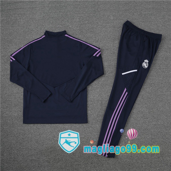 Tuta da Allenamento Real Madrid Blu Royal 2023/2024