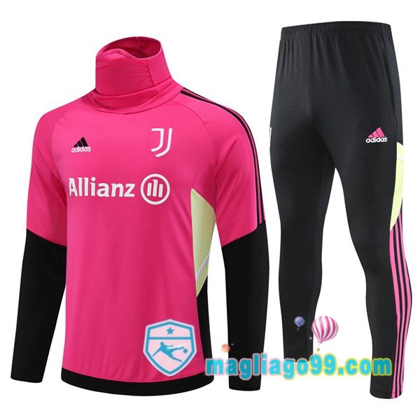 Magliago - Passione Maglie Thai Affidabili Basso Costo Online Shop | Tuta da Allenamento Juventus Collo Alto Rosso 2023/2024