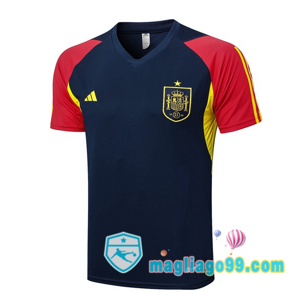 Magliago - Passione Maglie Thai Affidabili Basso Costo Online Shop | Tuta Maglie Allenamento Spagna Blu Royal 2023/2024