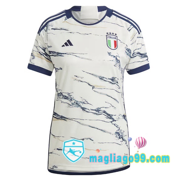 Magliago - Passione Maglie Thai Affidabili Basso Costo Online Shop | Maglia Italia Donna Seconda Bianco 2023/2024