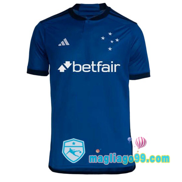 Magliago - Passione Maglie Thai Affidabili Basso Costo Online Shop | Maglia Cruzeiro EC Prima Blu 2023/2024