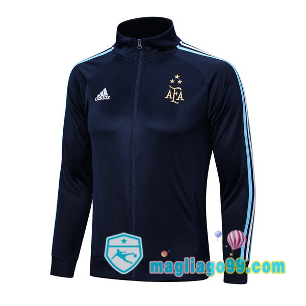 Magliago - Passione Maglie Thai Affidabili Basso Costo Online Shop | Giacca Da Allenamento Argentina Blu Royal 2023/2024