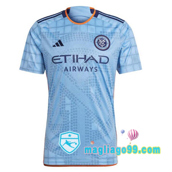 Magliago - Passione Maglie Thai Affidabili Basso Costo Online Shop | Maglia New York City Prima Blu 2023/2024