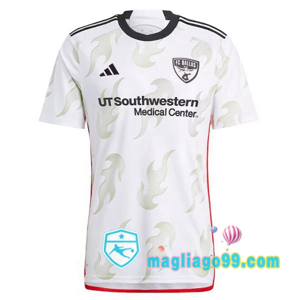 Magliago - Passione Maglie Thai Affidabili Basso Costo Online Shop | Maglia FC Dallas Seconda Bianco 2023/2024