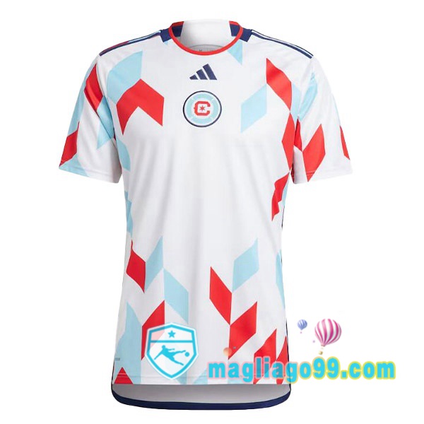 Magliago - Passione Maglie Thai Affidabili Basso Costo Online Shop | Maglia Chicago Fire FC Seconda Bianco 2023/2024