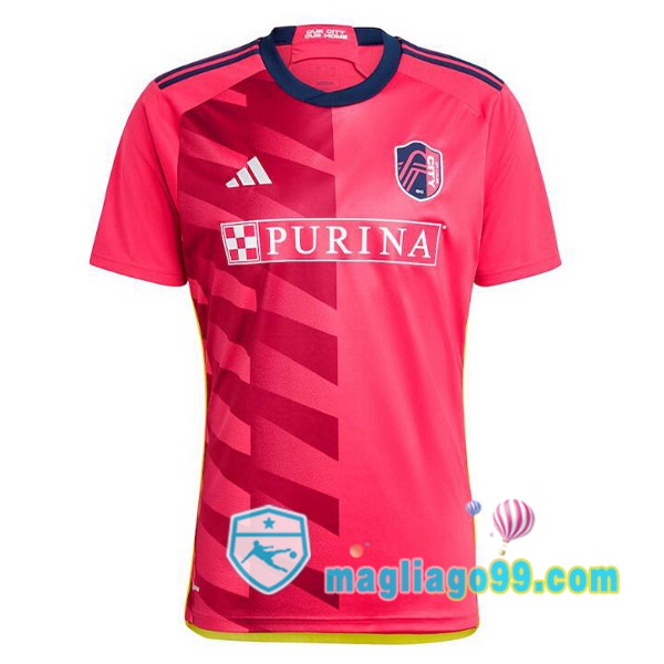 Maglia St.Louis City FC Prima Rosso 2023/2024