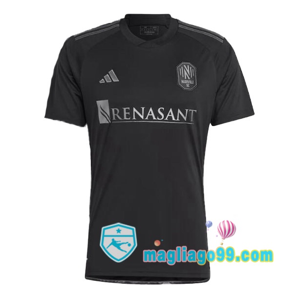 Magliago - Passione Maglie Thai Affidabili Basso Costo Online Shop | Maglia Nashville SC Seconda Nero 2023/2024