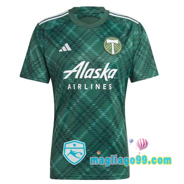 Magliago - Passione Maglie Thai Affidabili Basso Costo Online Shop | Maglia Portland Timbers Prima Verde 2023/2024