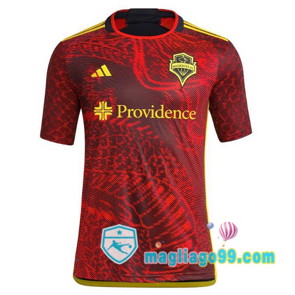 Magliago - Passione Maglie Thai Affidabili Basso Costo Online Shop | Maglia Seattle Sounders FC Seconda Rosso 2023/2024