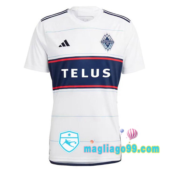 Magliago - Passione Maglie Thai Affidabili Basso Costo Online Shop | Maglia Vancouver Whitecaps Prima Bianco 2023/2024