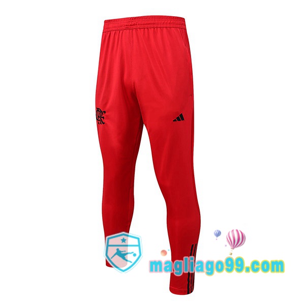 Magliago - Passione Maglie Thai Affidabili Basso Costo Online Shop | Pantaloni Da Allenamento Flamengo Rosso 2023/2024