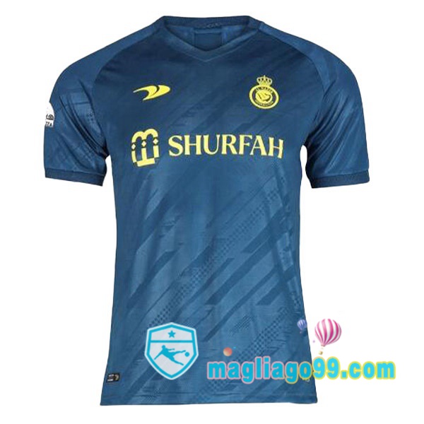 Magliago - Passione Maglie Thai Affidabili Basso Costo Online Shop | Maglia Al-Nassr FC Seconda Blu 2022/2023