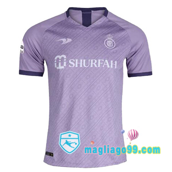 Magliago - Passione Maglie Thai Affidabili Basso Costo Online Shop | Maglia Al-Nassr FC Quattro Porpora 2022/2023