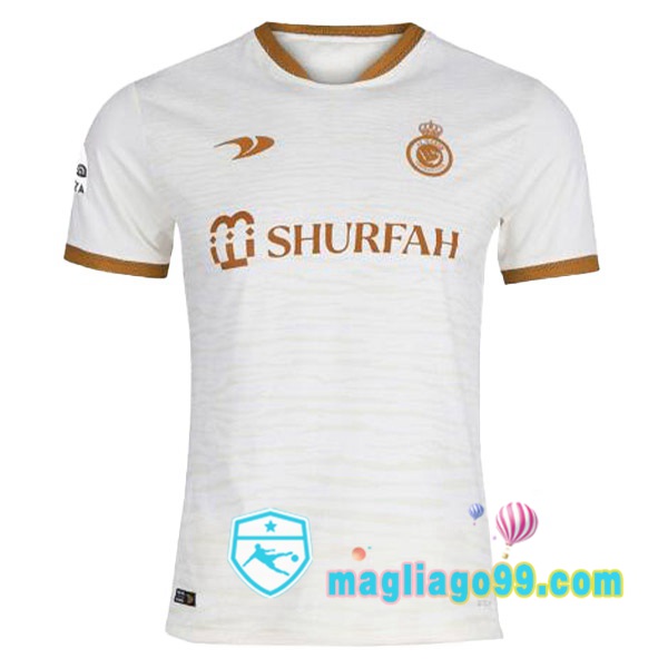 Magliago - Passione Maglie Thai Affidabili Basso Costo Online Shop | Maglia Al-Nassr FC Terza Bianco 2022/2023