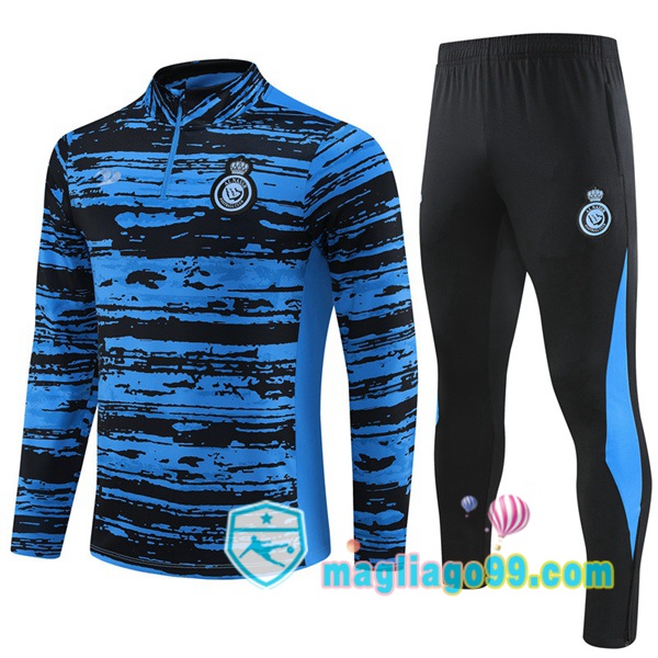 Magliago - Passione Maglie Thai Affidabili Basso Costo Online Shop | Tuta da Allenamento Al-Nassr FC Blu 2023/2024
