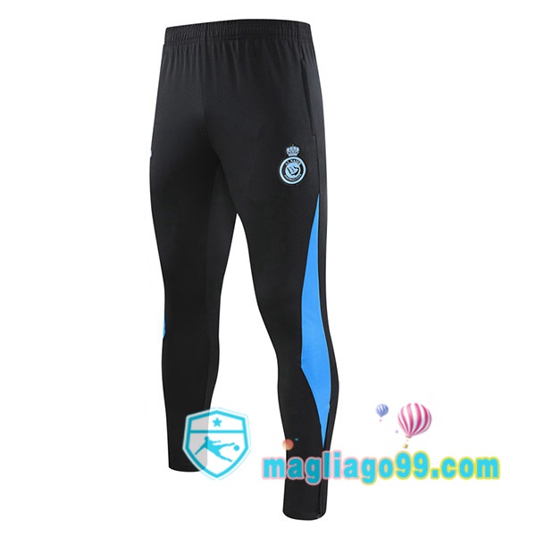 Magliago - Passione Maglie Thai Affidabili Basso Costo Online Shop | Pantaloni Da Allenamento Al-Nassr FC Nero 2023/2024