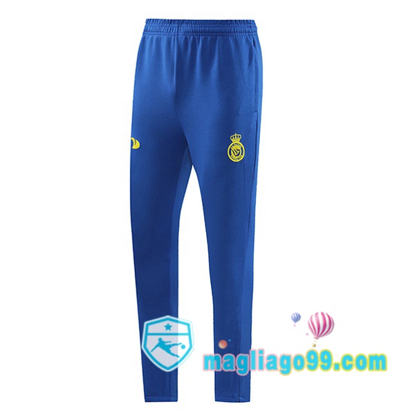Magliago - Passione Maglie Thai Affidabili Basso Costo Online Shop | Pantaloni Da Allenamento Al-Nassr FC Blu 2023/2024