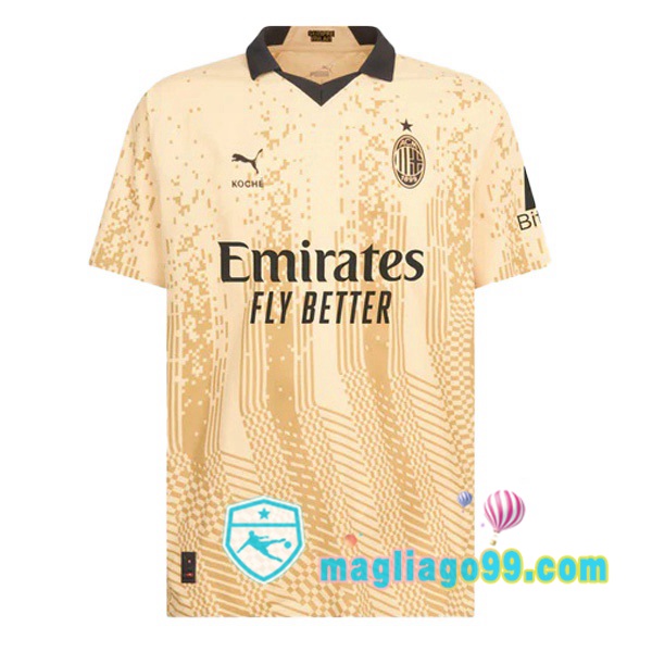 Magliago - Passione Maglie Thai Affidabili Basso Costo Online Shop | Maglia AC Milan Portiere Giallo 2022/2023