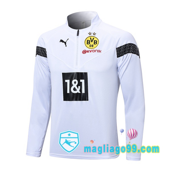 Magliago - Passione Maglie Thai Affidabili Basso Costo Online Shop | Felpe Allenamento Dortmund BVB Bianco 2023/2024